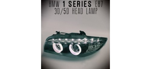 AUTOLAMP LED PROJECTOR HEADLIGHTS BMW E87 2007-11 MNR